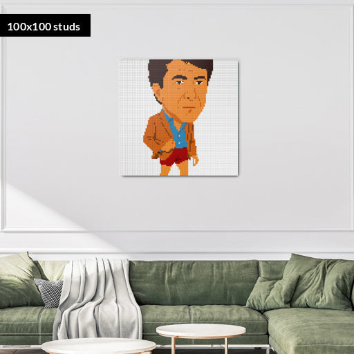 100*100studs, 80*80cm, 31,5*31,5inch