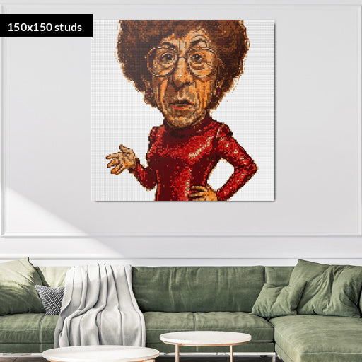 150*150studs, 120*120cm, 47,25*47,25inch