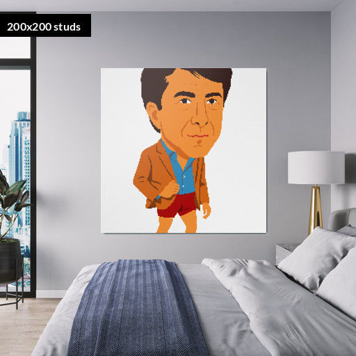 200*200studs, 160*160cm, 63*63inch