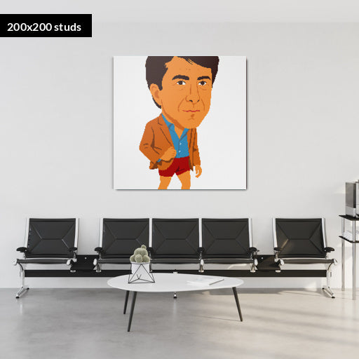 200*200studs, 160*160cm, 63*63inch