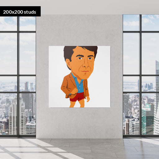 200*200studs, 160*160cm, 63*63inch