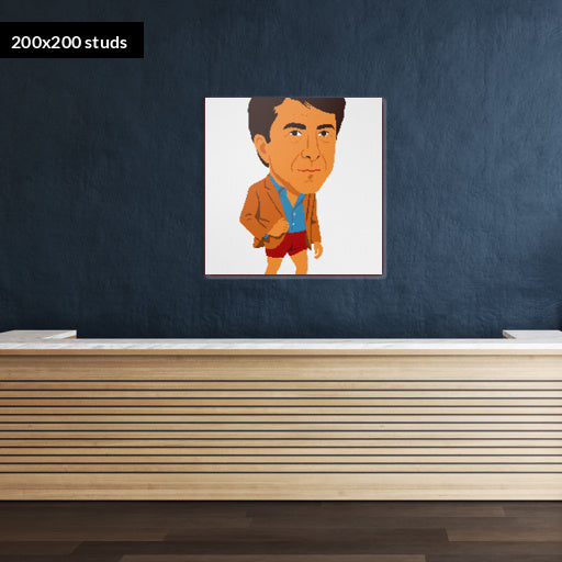 200*200studs, 160*160cm, 63*63inch