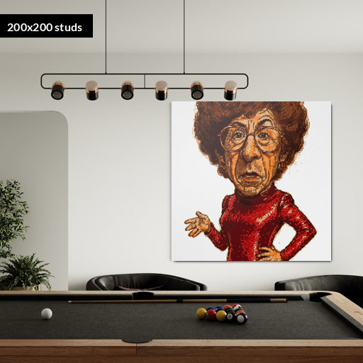 200*200studs, 160*160cm, 63*63inch