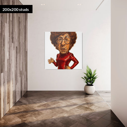 200*200studs, 160*160cm, 63*63inch