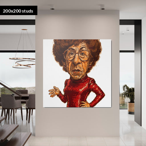 200*200studs, 160*160cm, 63*63inch