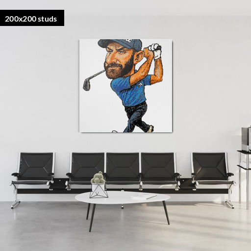 200*200studs, 160*160cm, 63*63inch