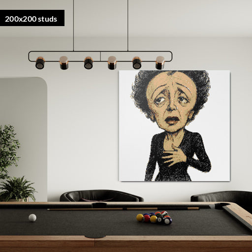 200*200studs, 160*160cm, 63*63inch