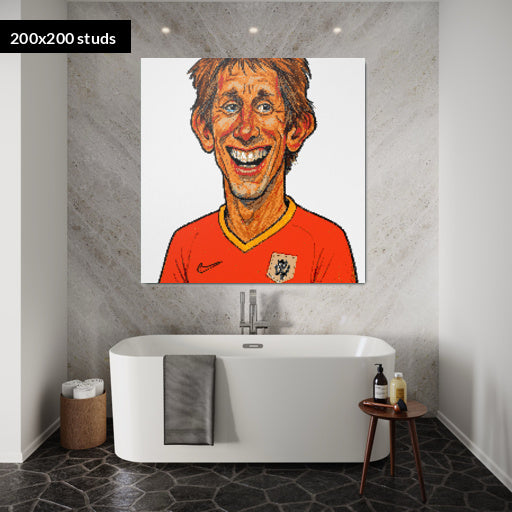 200*200studs, 160*160cm, 63*63inch