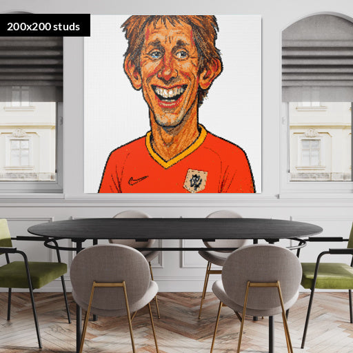 200*200studs, 160*160cm, 63*63inch