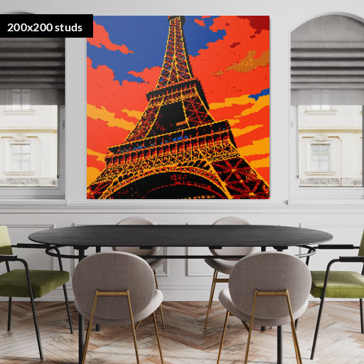 200*200studs, 160*160cm, 63*63inch