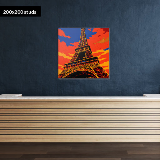 200*200studs, 160*160cm, 63*63inch