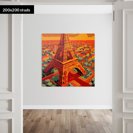 200*200studs, 160*160cm, 63*63inch