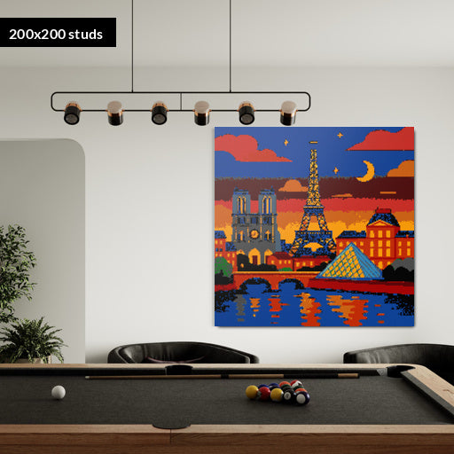 200*200studs, 160*160cm, 63*63inch