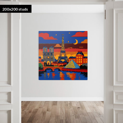 200*200studs, 160*160cm, 63*63inch