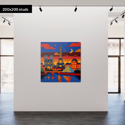 200*200studs, 160*160cm, 63*63inch