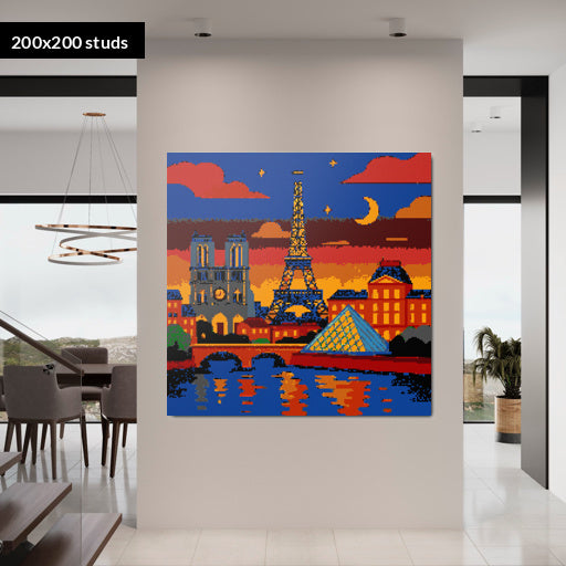 200*200studs, 160*160cm, 63*63inch