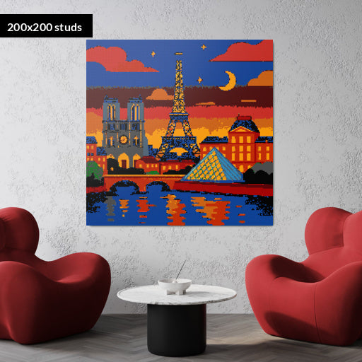 200*200studs, 160*160cm, 63*63inch