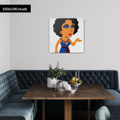 100*100studs, 80*80cm, 31,5*31,5inch