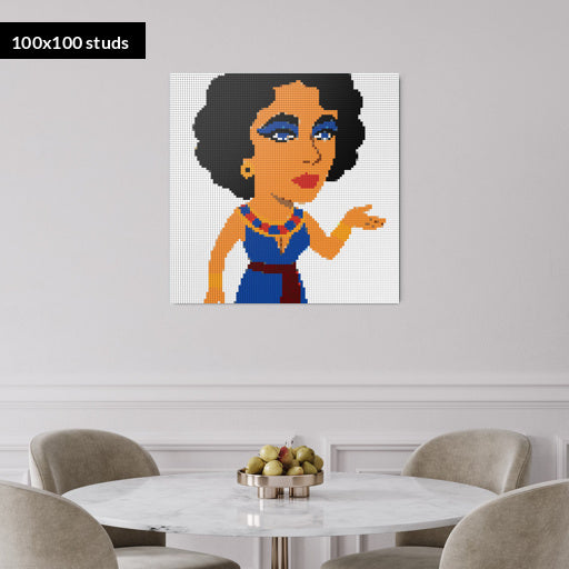 100*100studs, 80*80cm, 31,5*31,5inch