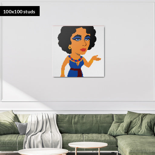 100*100studs, 80*80cm, 31,5*31,5inch
