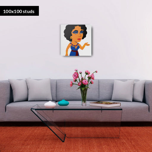 100*100studs, 80*80cm, 31,5*31,5inch