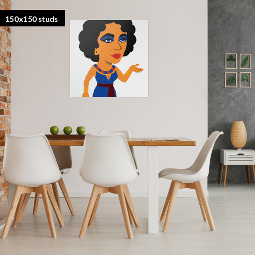 150*150studs, 120*120cm, 47,25*47,25inch