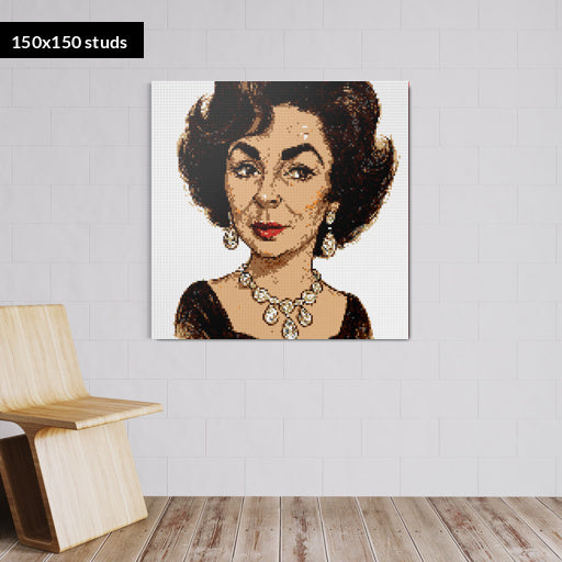 150*150studs, 120*120cm, 47,25*47,25inch