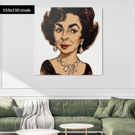 150*150studs, 120*120cm, 47,25*47,25inch