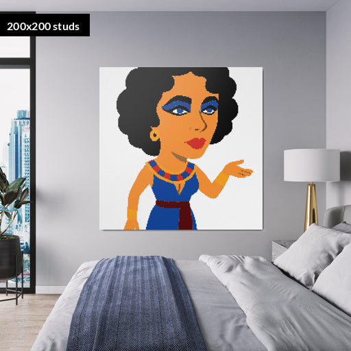 200*200studs, 160*160cm, 63*63inch