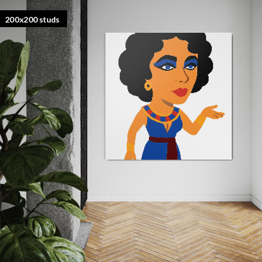 200*200studs, 160*160cm, 63*63inch