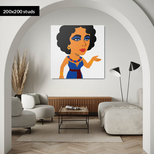 200*200studs, 160*160cm, 63*63inch