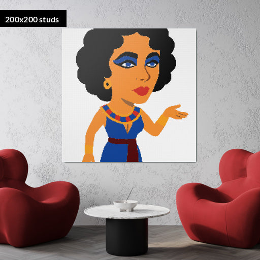 200*200studs, 160*160cm, 63*63inch