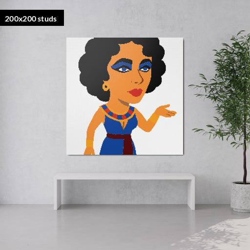 200*200studs, 160*160cm, 63*63inch
