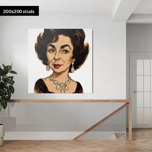 200*200studs, 160*160cm, 63*63inch