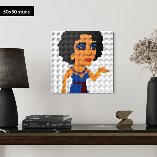 50*50studs, 40*40cm, 15,75*15,75inch
