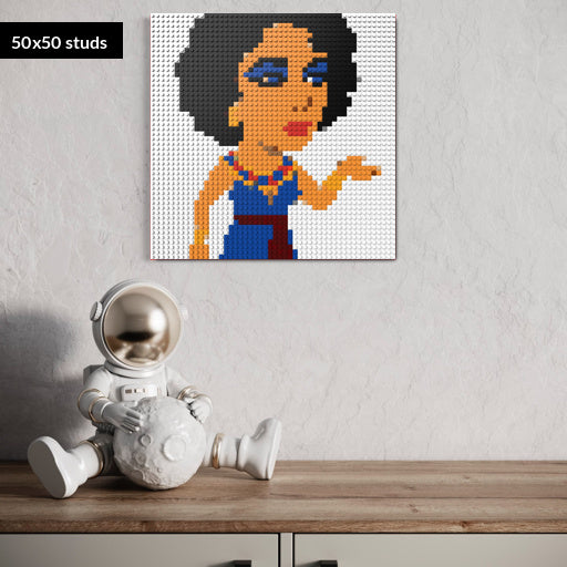 50*50studs, 40*40cm, 15,75*15,75inch