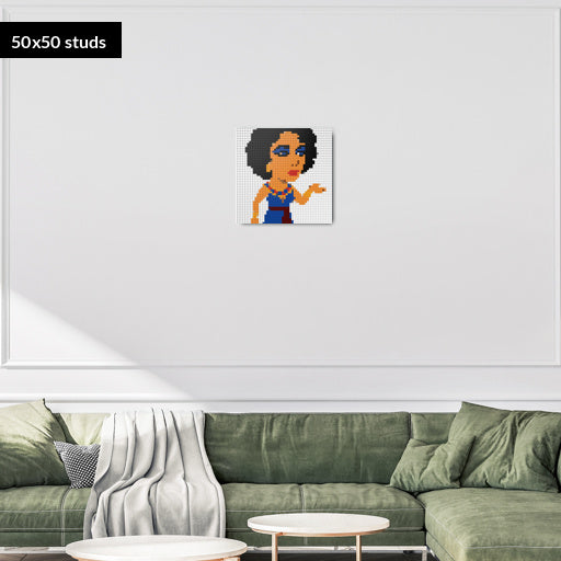 50*50studs, 40*40cm, 15,75*15,75inch