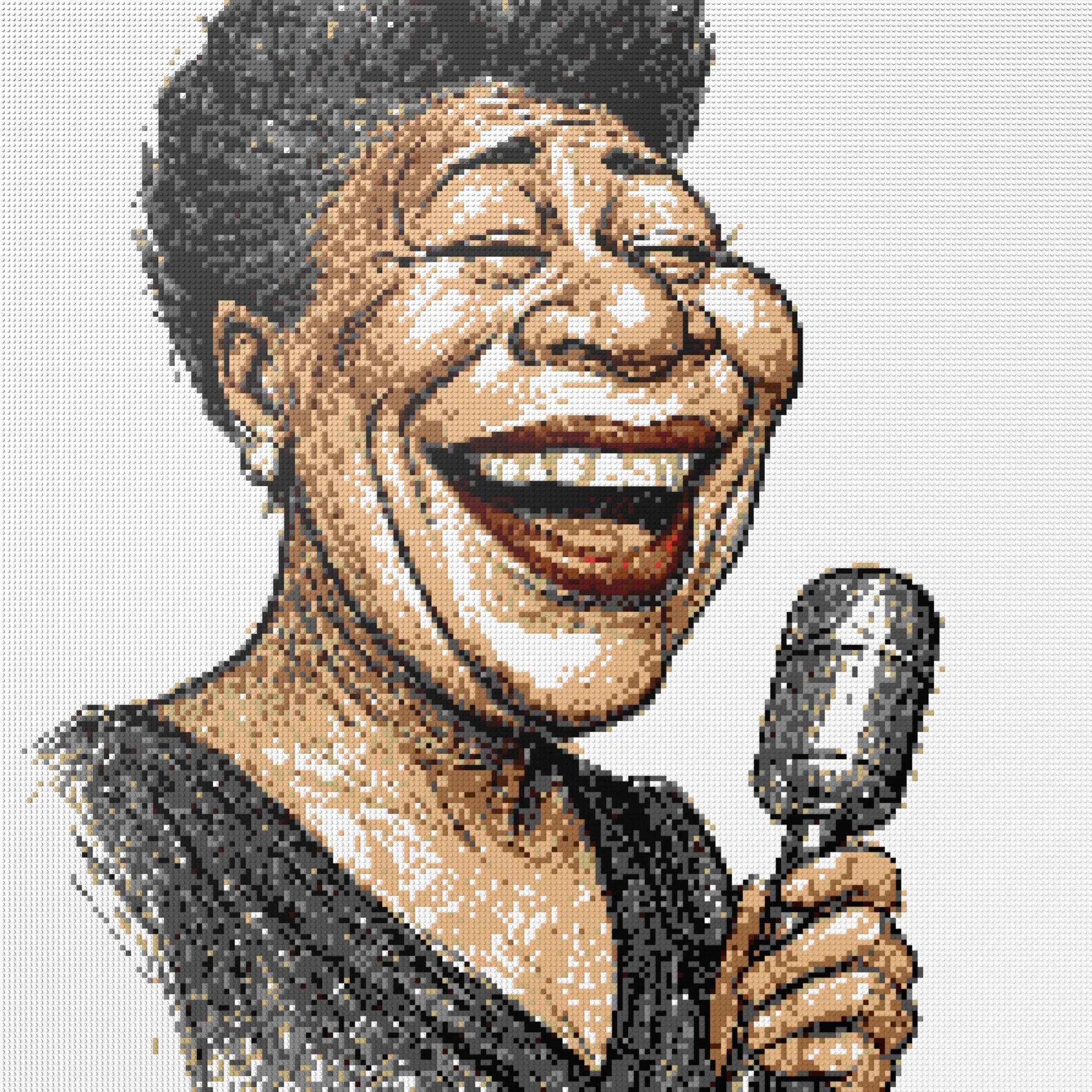 200*200studs, 160*160cm, 63*63inch