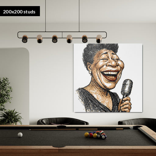 200*200studs, 160*160cm, 63*63inch