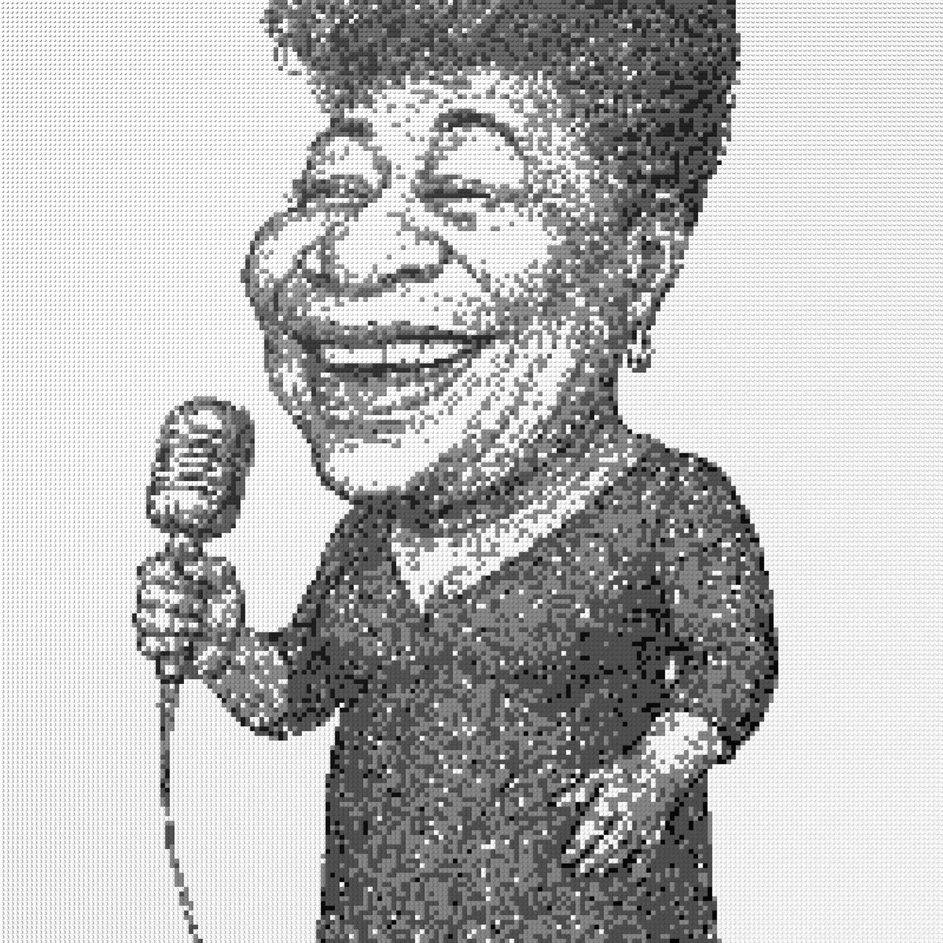 200*200studs, 160*160cm, 63*63inch