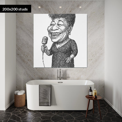 200*200studs, 160*160cm, 63*63inch