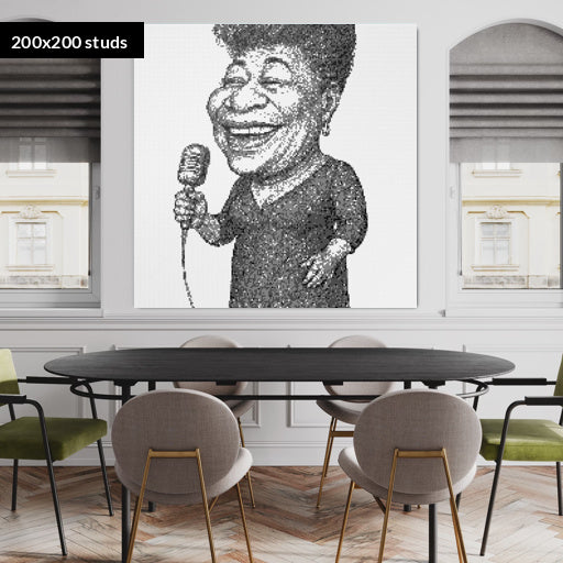 200*200studs, 160*160cm, 63*63inch