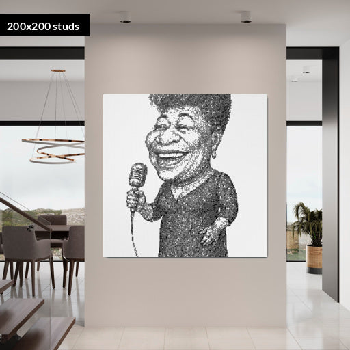 200*200studs, 160*160cm, 63*63inch