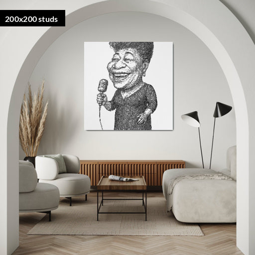 200*200studs, 160*160cm, 63*63inch