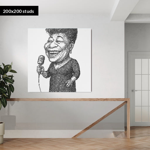 200*200studs, 160*160cm, 63*63inch