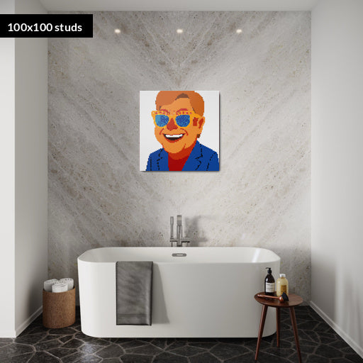 100*100studs, 80*80cm, 31,5*31,5inch