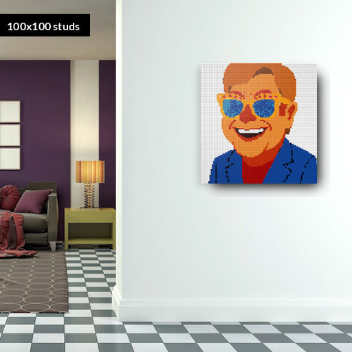 100*100studs, 80*80cm, 31,5*31,5inch