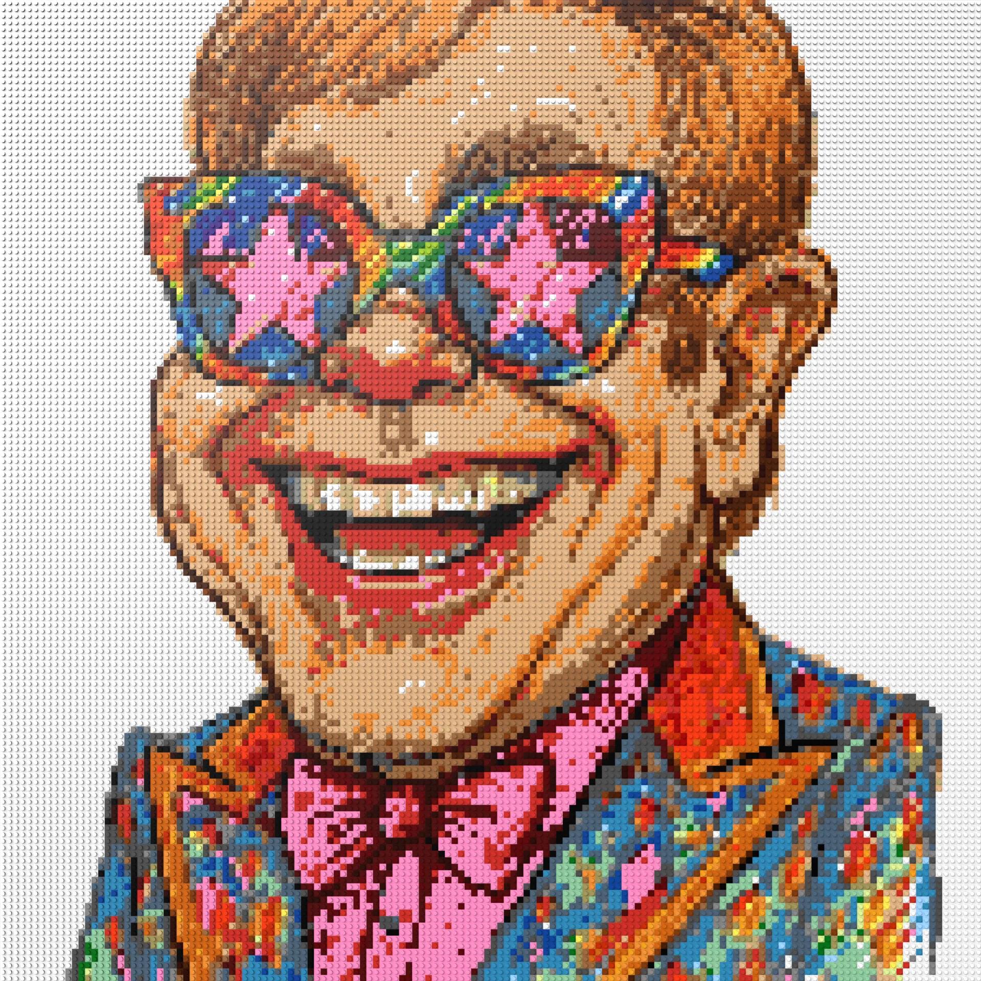 150*150studs, 120*120cm, 47,25*47,25inch