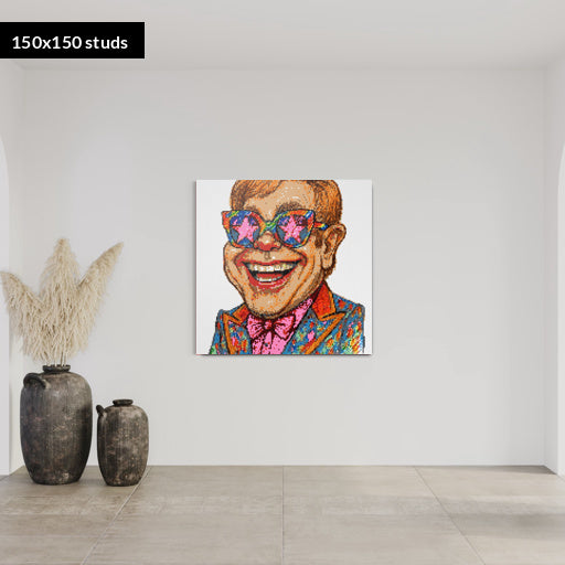 150*150studs, 120*120cm, 47,25*47,25inch