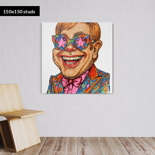 150*150studs, 120*120cm, 47,25*47,25inch